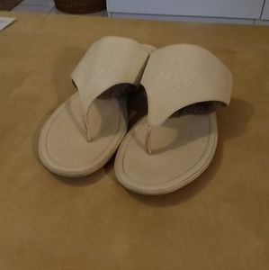 Ladies "Lauren" by Ralph Lauren Monogram Sandal